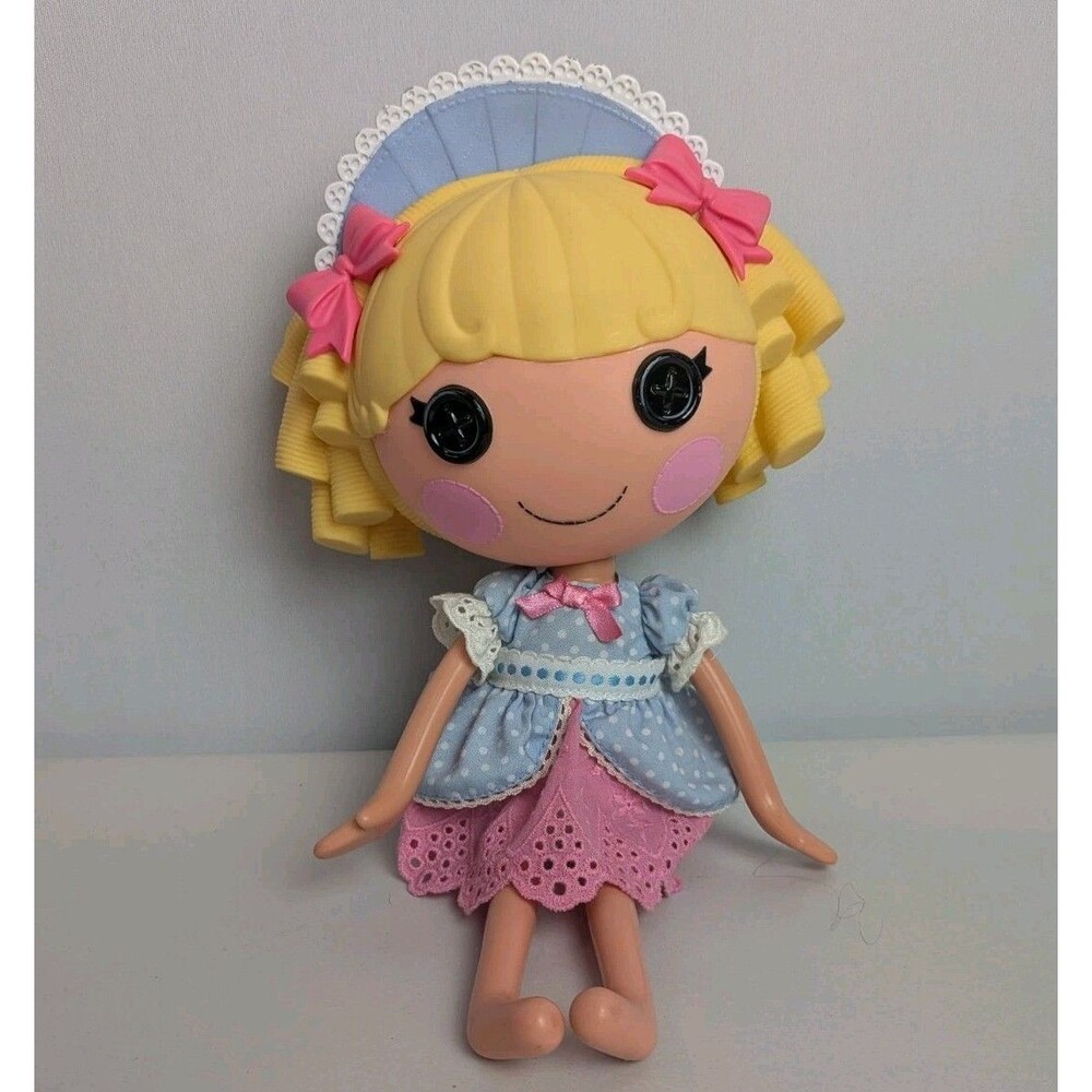 Lalaloopsy Little Bah Peep 12" Full Size Bo Peep Doll No Shoes Loose Legs